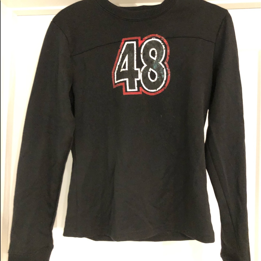 Puma long sleeve logo tee shirt
